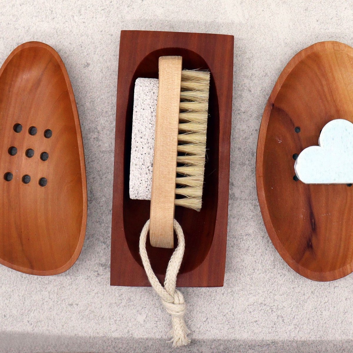 Seifenhalter Olivenbaumholz | Klein