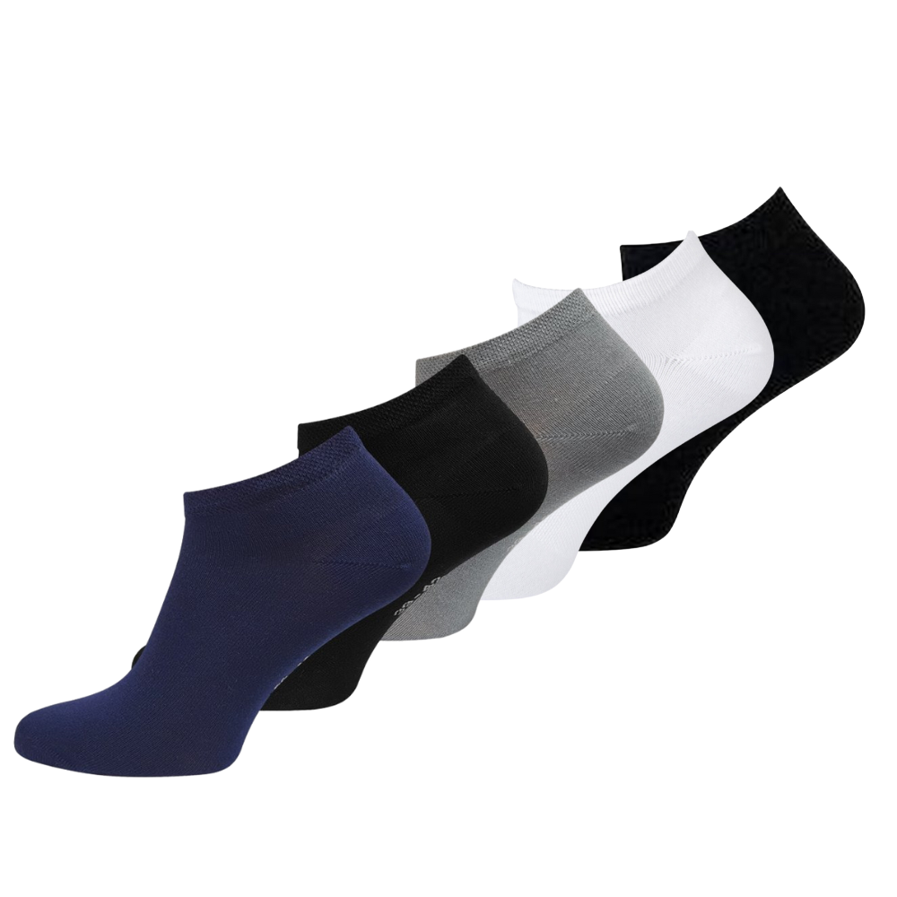 5 Paar Bambus-Sneakersocken | Unisex | 37-43