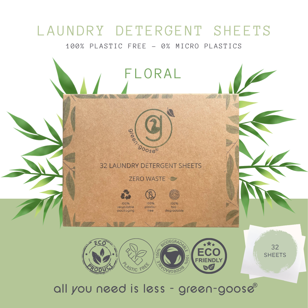 32 Wasstrips | Zomerbloemen green-goose