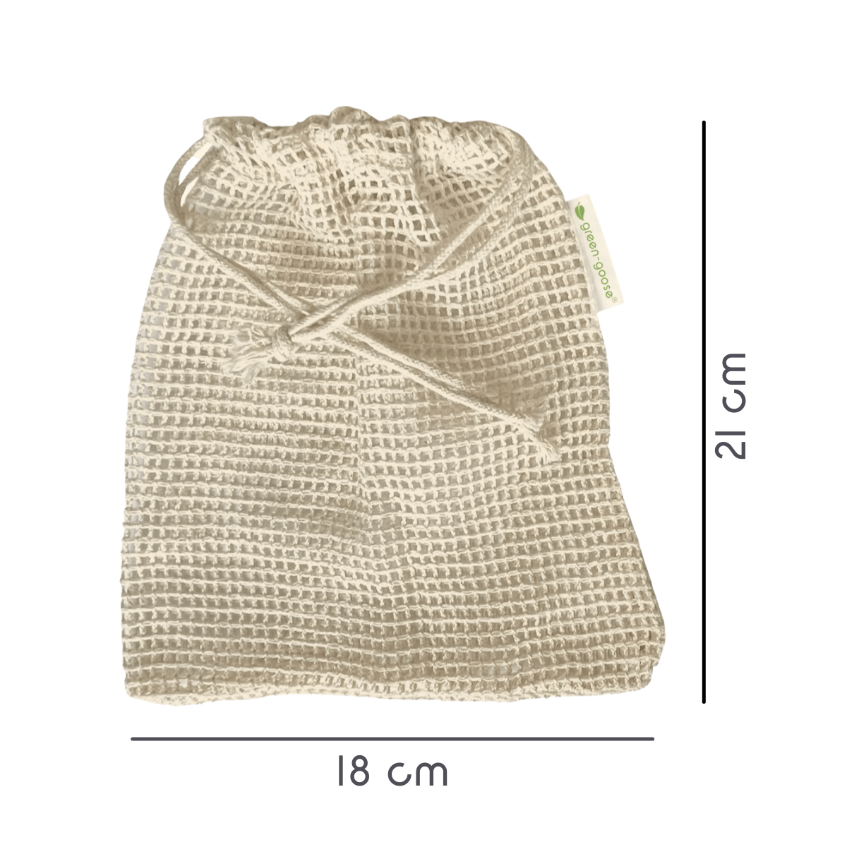 Wiederverwendbare XL Bambus-Bio-Baumwolle 3-lagige Wattepads | 5 Stück | Mittel