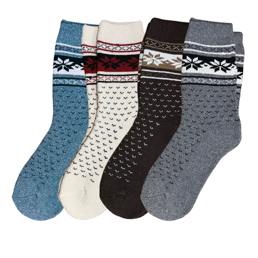 Alpaca Socks Women | 2 Pair | Blue grey