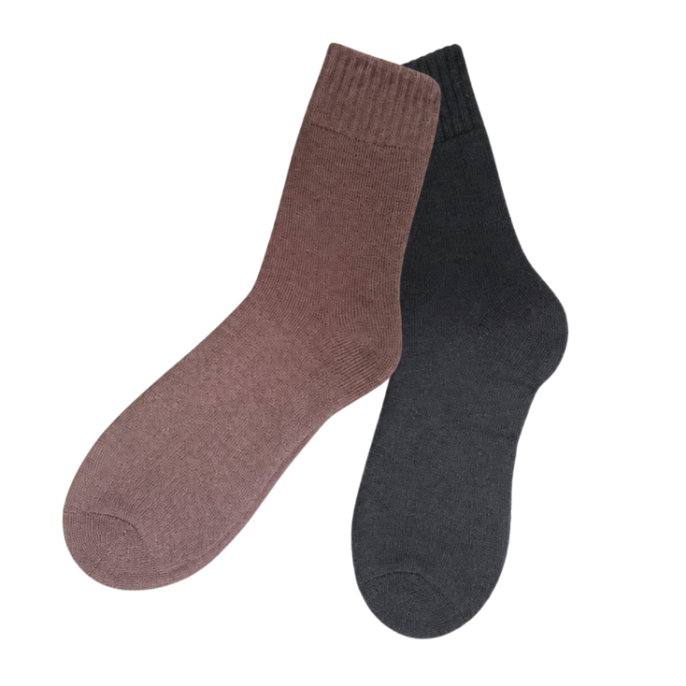 green-goose Alpaca Sokken - Medium Dik - 2 Paar
