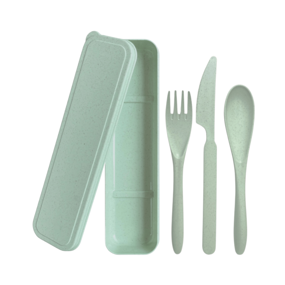 Biobasiertes Besteckset | Rosa