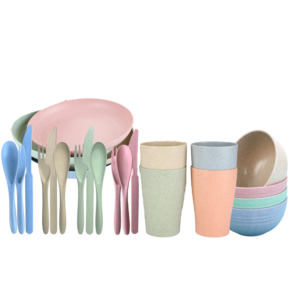 Biobasiertes Picknick-Set