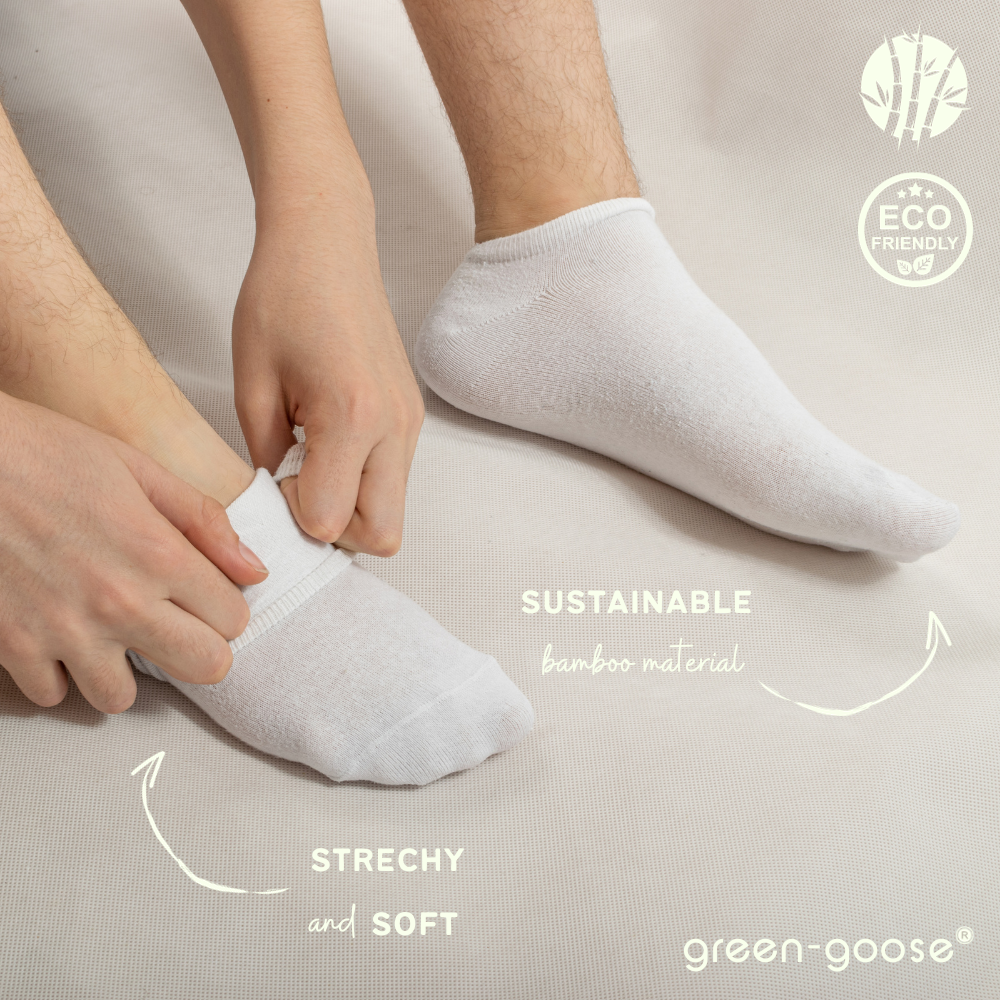5 Paar Bambus-Sneakersocken | Unisex | 37-43