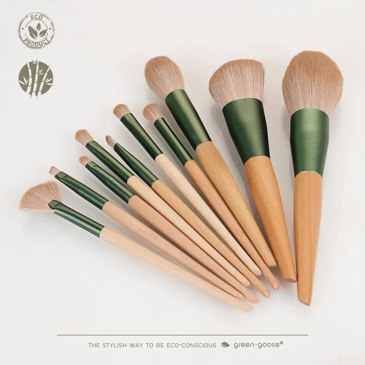 Make Up Brush Set with Bag | 10 pieces
