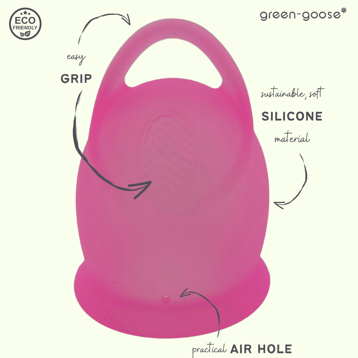 Menstrual Cup L | Pink