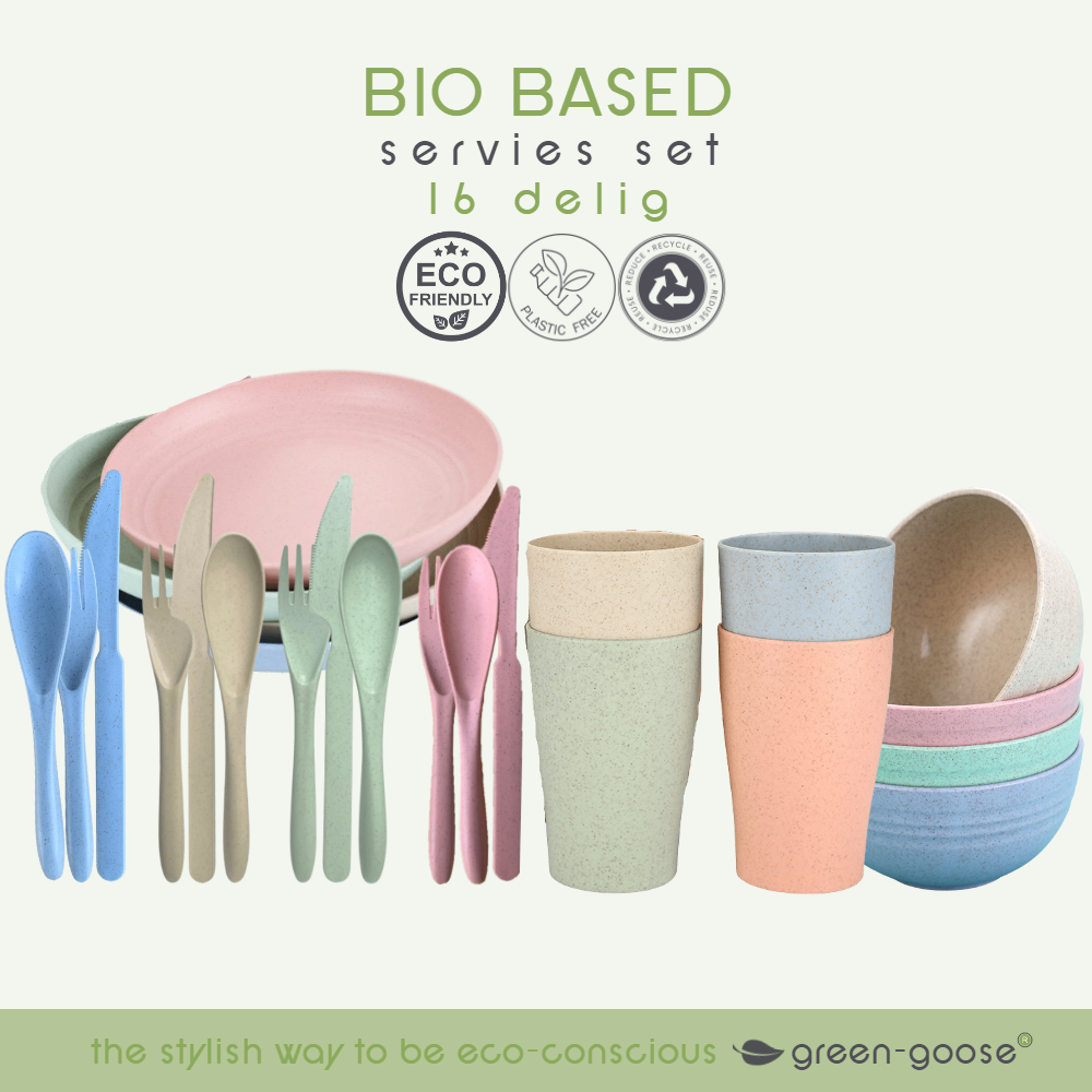 Biobasiertes Picknick-Set