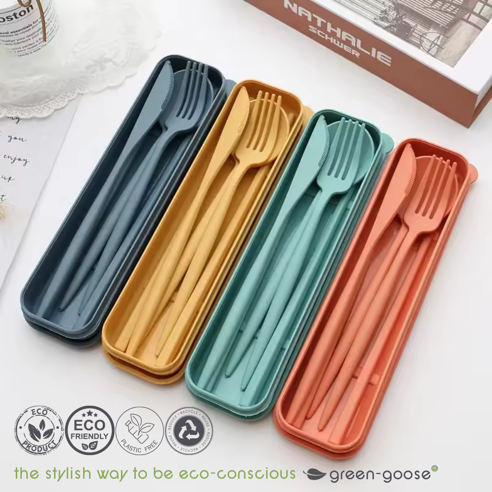 Biobasiertes Picknick-Set