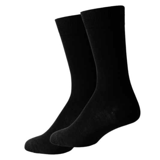 green-goose Bamboe Unisex Sokken - 2 Paar - Zwart - 95% Bamboe