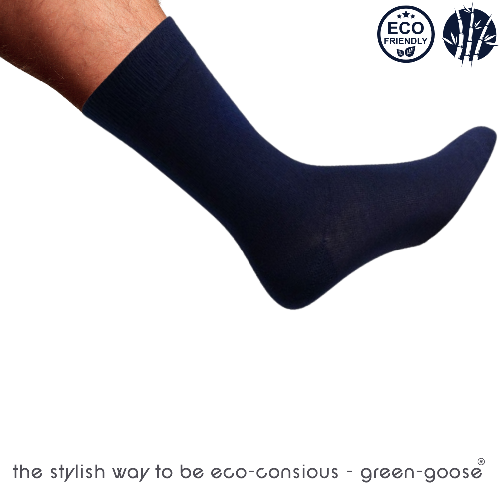 Bamboo Socks | 2 Pair | Black | 39-44