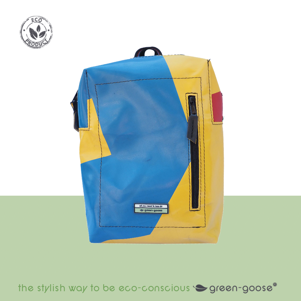 Rucksack Silnice | Blau Gelb