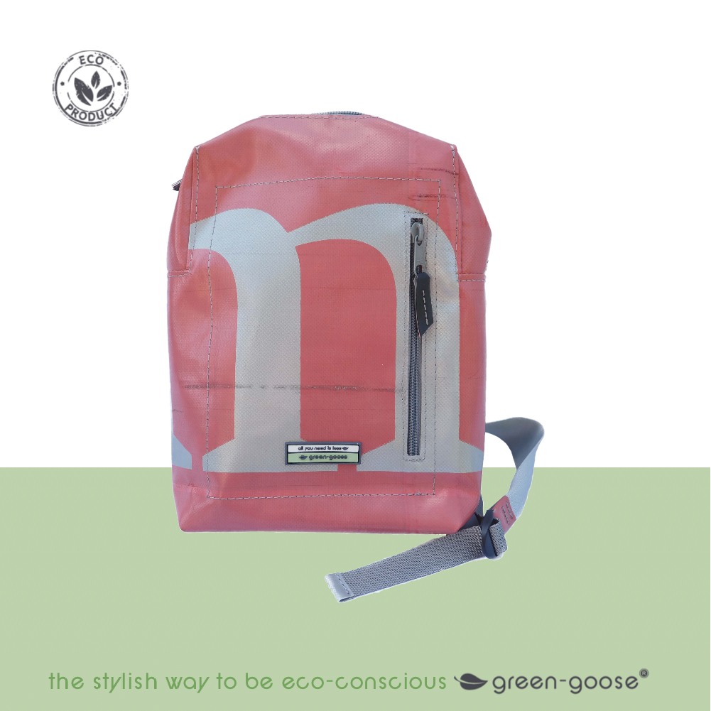 Rucksack Silnice | Rot, Grau