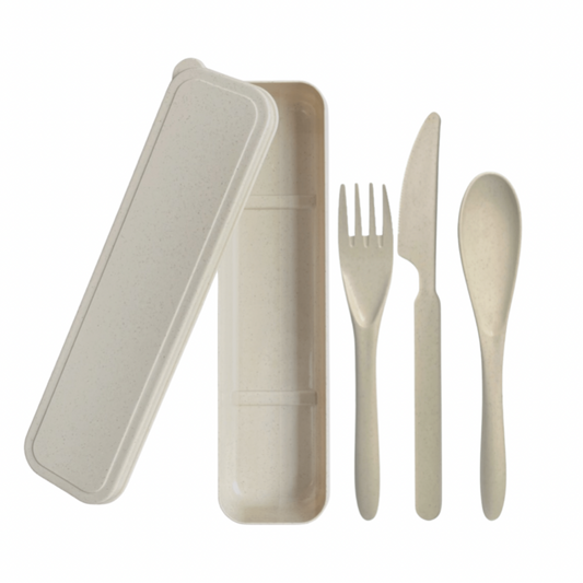 Bio-based Bestekset | Creme green-goose
