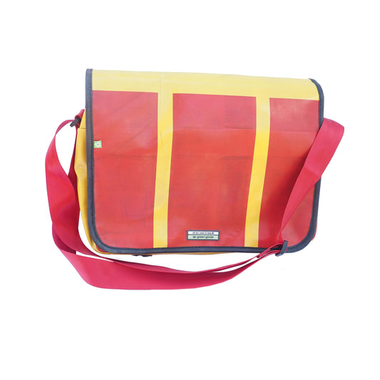 Laptop bag Strade 17" | Red, Yellow