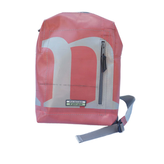 Backpack Silnice | Red, Gray
