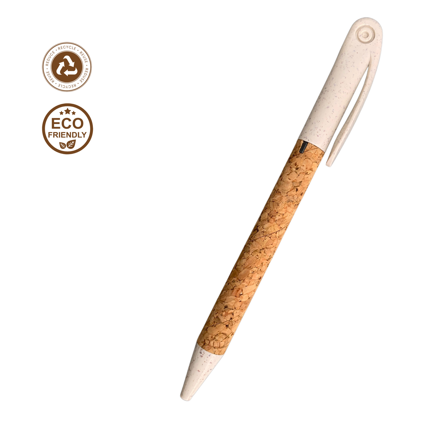 Plant-Based Cork Pen | 4 pieces