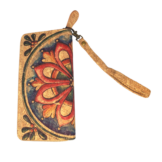 Cork Ladies Wallet | Mandala