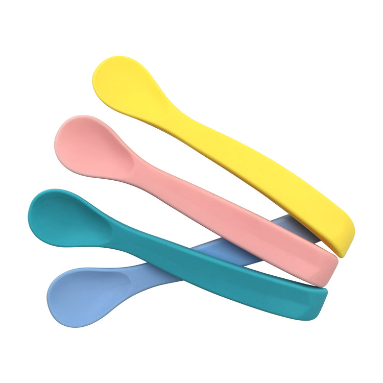 Baby Spoon Set Curved | 4 pieces