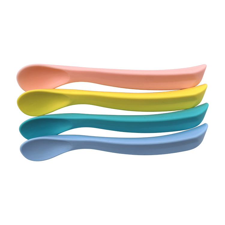 Baby Spoon Set Curved | 4 pieces