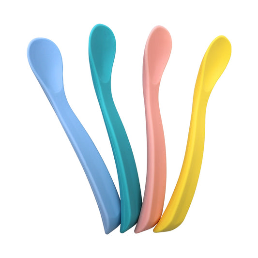 Baby Spoon Set Curved | 4 pieces