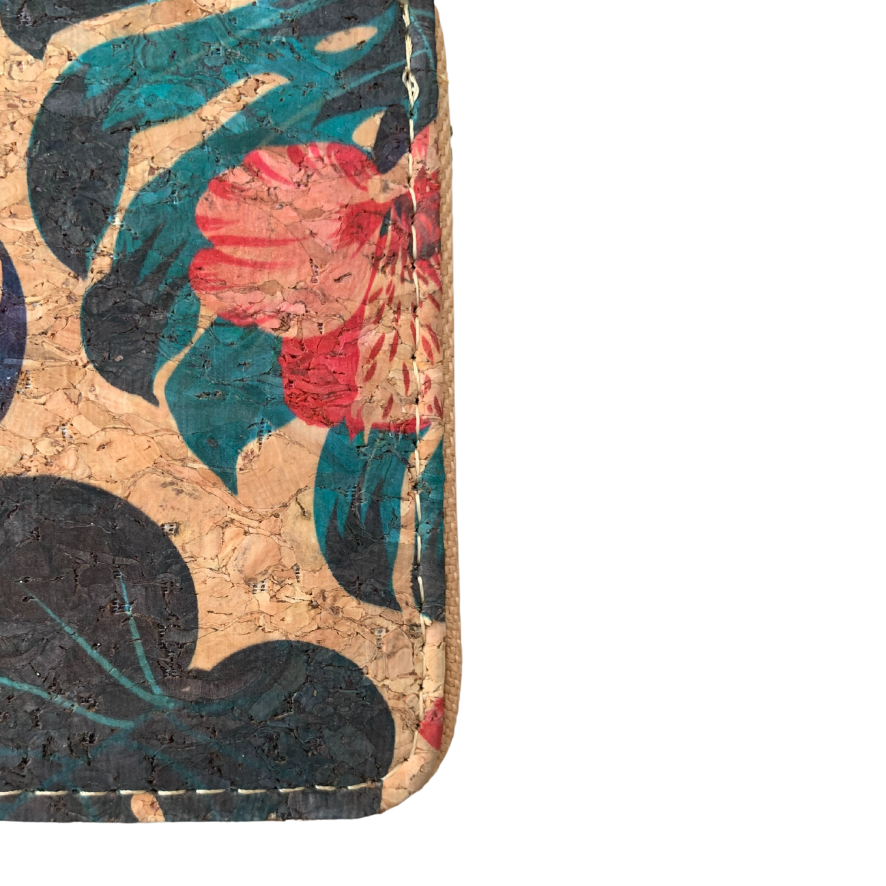 Cork Ladies Wallet | Flower & Leaf