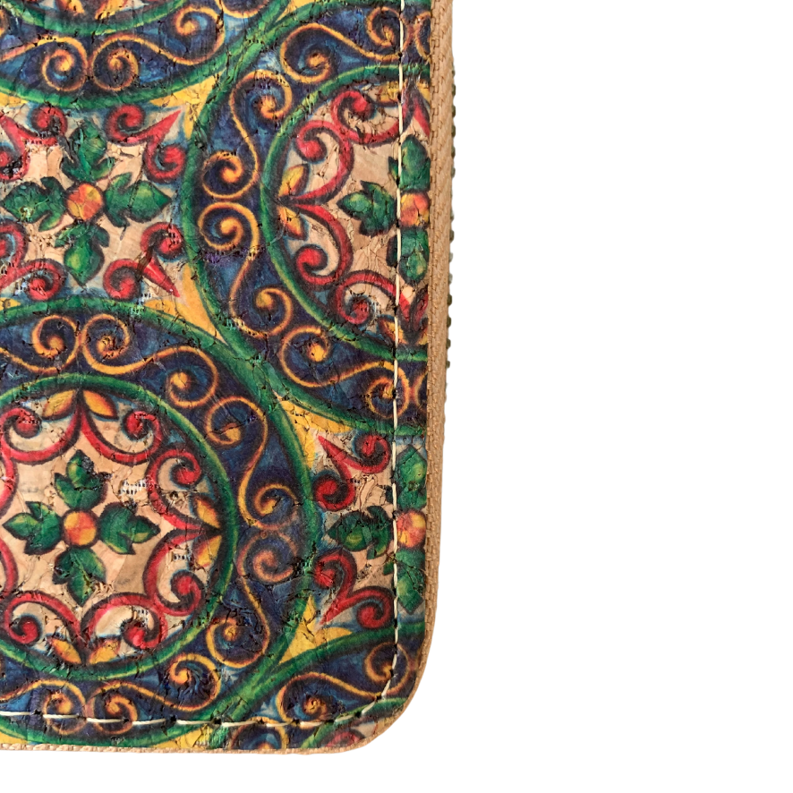Cork Ladies Wallet | circles