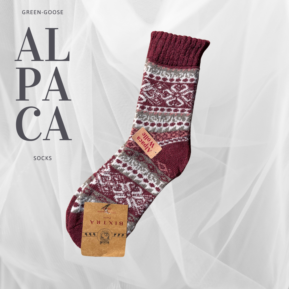 Alpaca Socks Women | 2 Pair | Blue grey