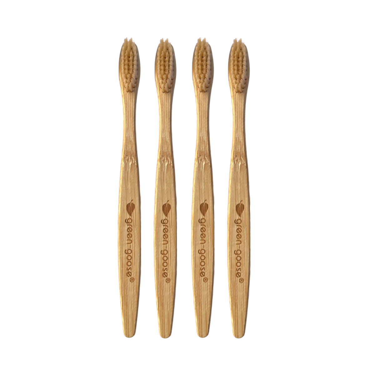 Bamboo Toothbrush | 4 Pieces | Medium