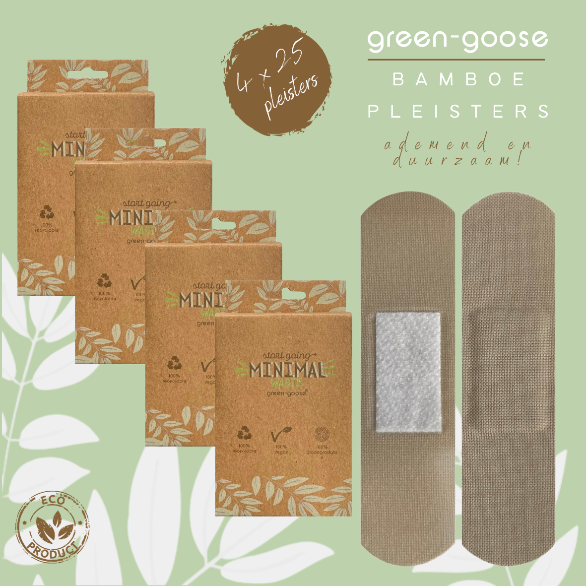Bamboo Plasters | 25 pcs