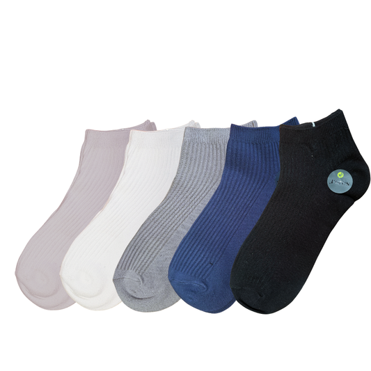 5 Paar Bambus-Sneakersocken | Unisex | 37-43