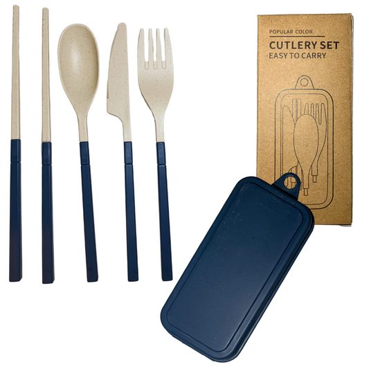 Bio-based Cutlery Set | Cream