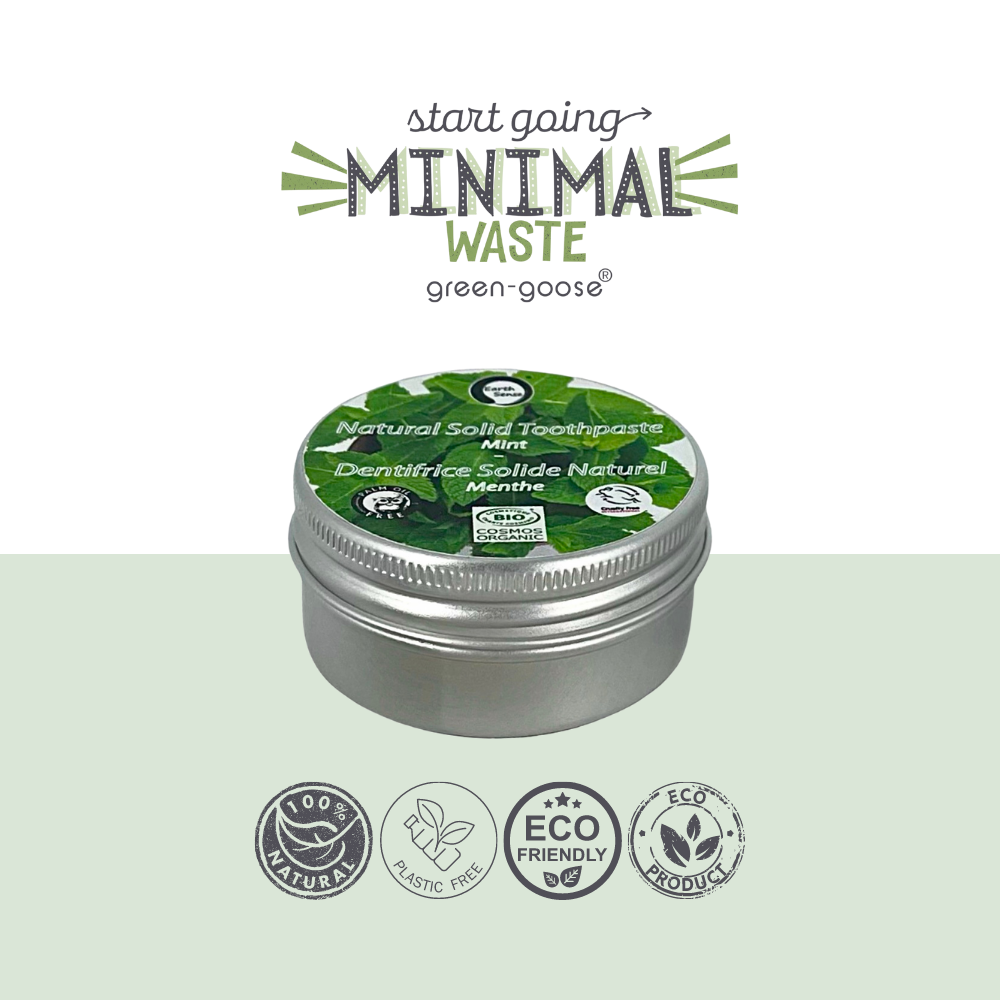 Earth Sense Vaste Tandpasta | Mint 40 gram green-goose