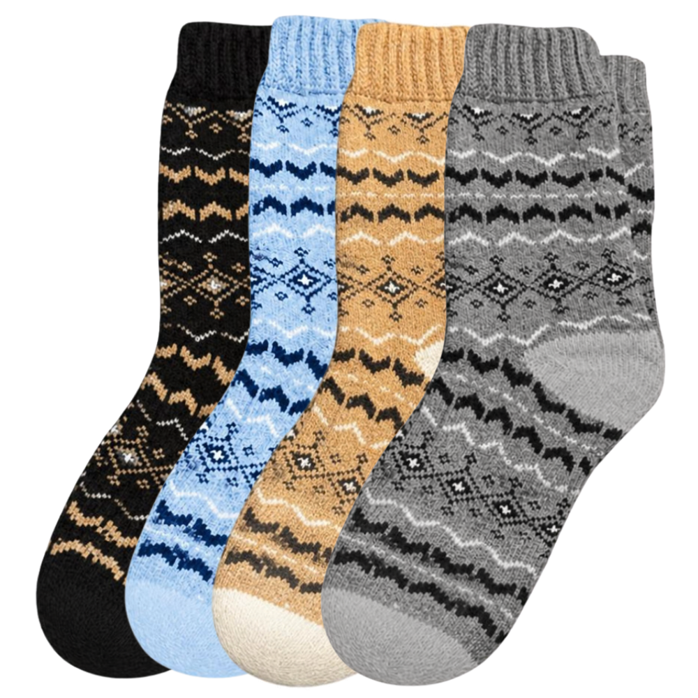 Alpaca Socks Women | 2 Pair | Blue grey