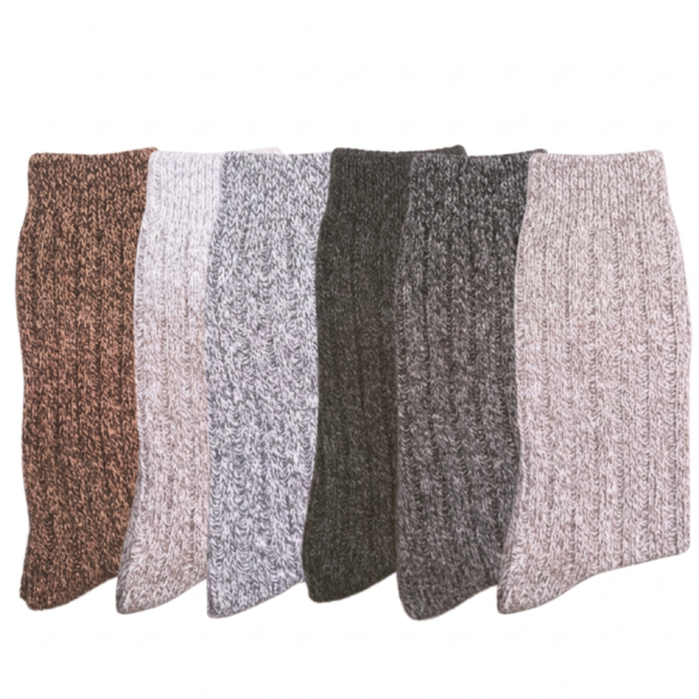green-goose Alpaca Heren Sokken Effen