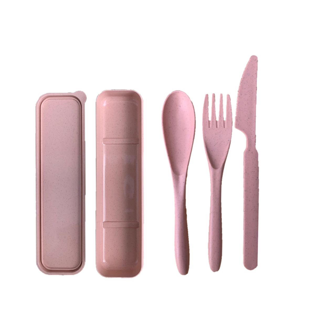 Biobasiertes Besteckset | Rosa