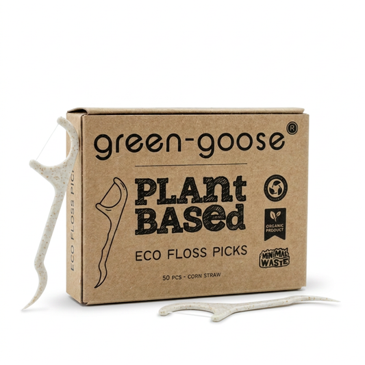 Green Goose Bio-Based Flossers - 50 Pieces