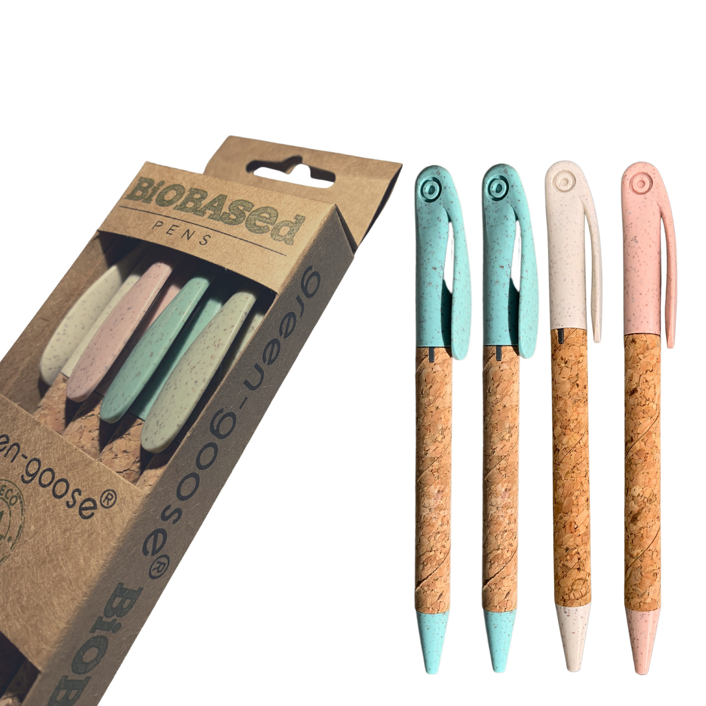 Plant-Based Cork Pen | 4 pieces