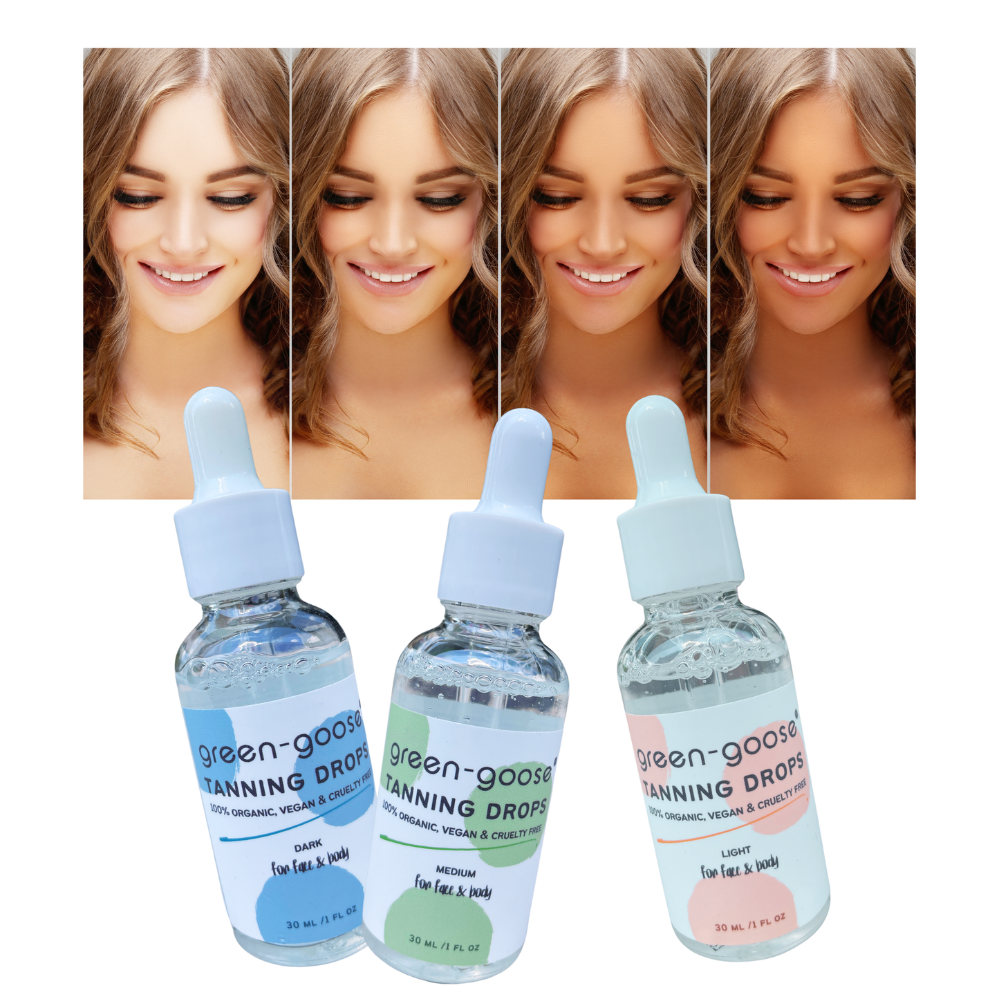 green goose Organic Tanning Drops - 30 ml