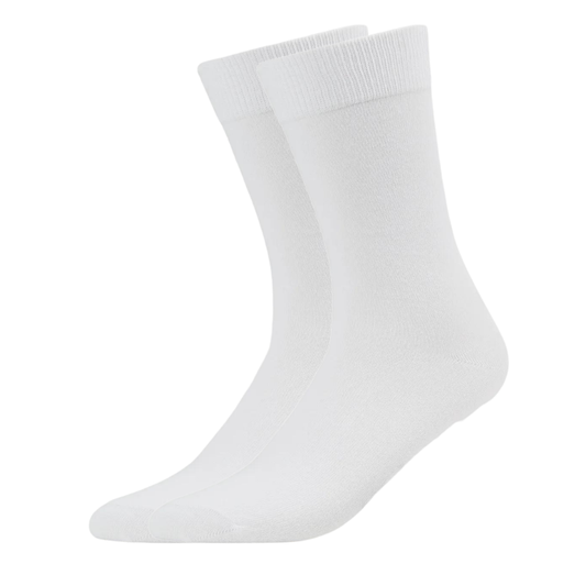 green-goose Bamboo Unisex Socks - 2 Pairs - Black - 95% Bamboo