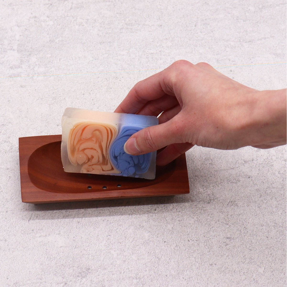 Soap holder Olive wood