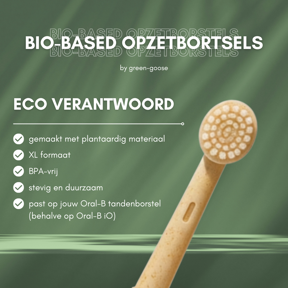 Oral B Kohlebürstenköpfe | 4 Stück | Erwachsene