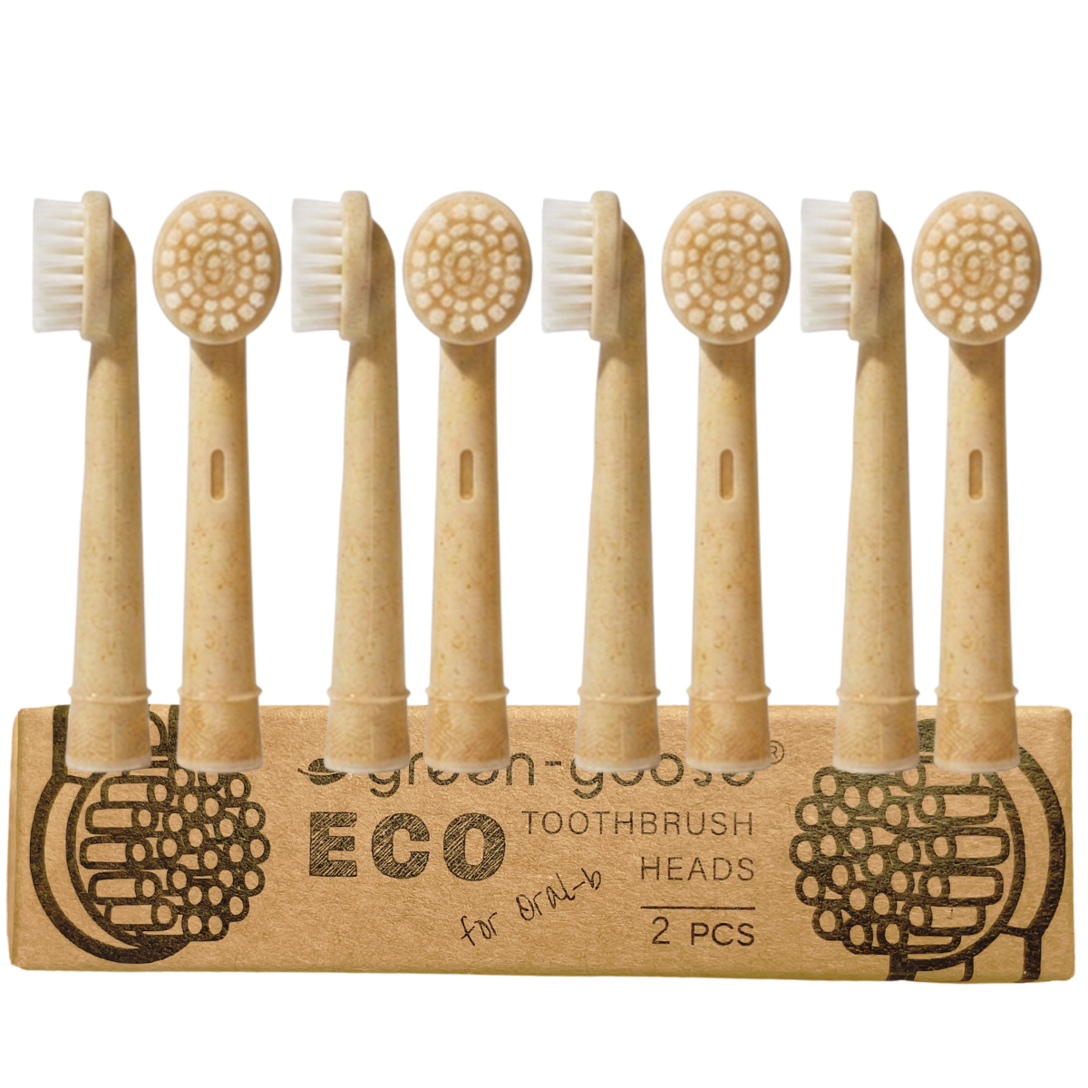 Oral B Charcoal Brush Heads | 4 Pieces | Adults