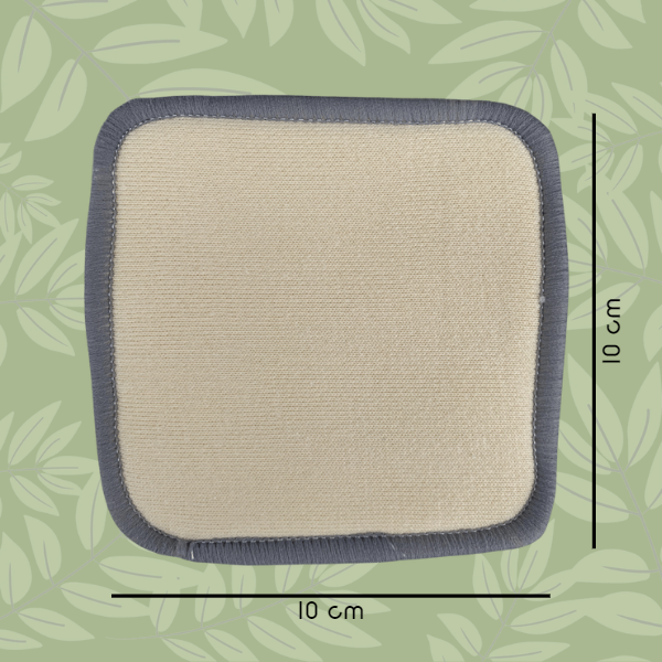 Reusable XL Bamboo Organic Cotton 3-layer Cotton Pads | 5 Pieces | Soft