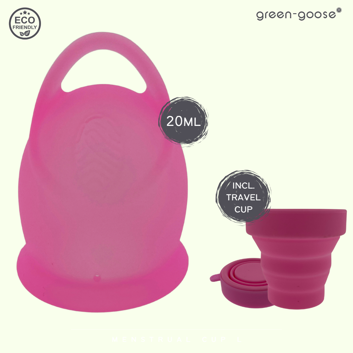 Menstrual Cup L | Pink 