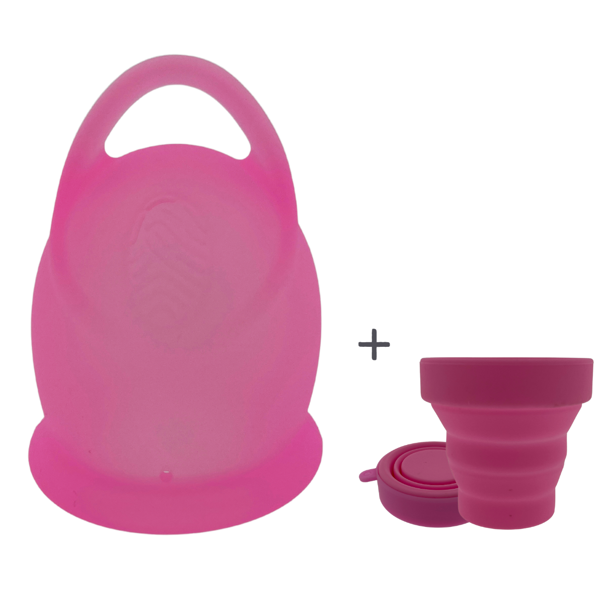 Menstruationstasse L | Rosa 