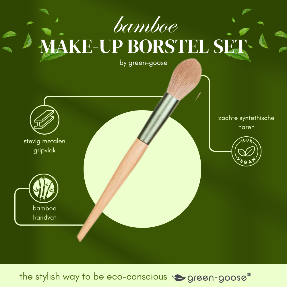 Make-up-Pinsel-Set mit Tasche | 10 Stück 