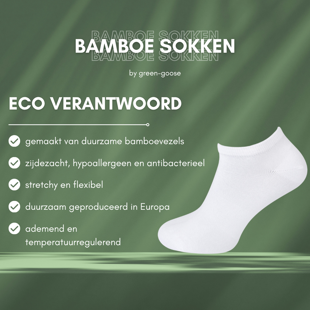 5 Pairs of Bamboo Sneaker Socks | Unisex | 37-43