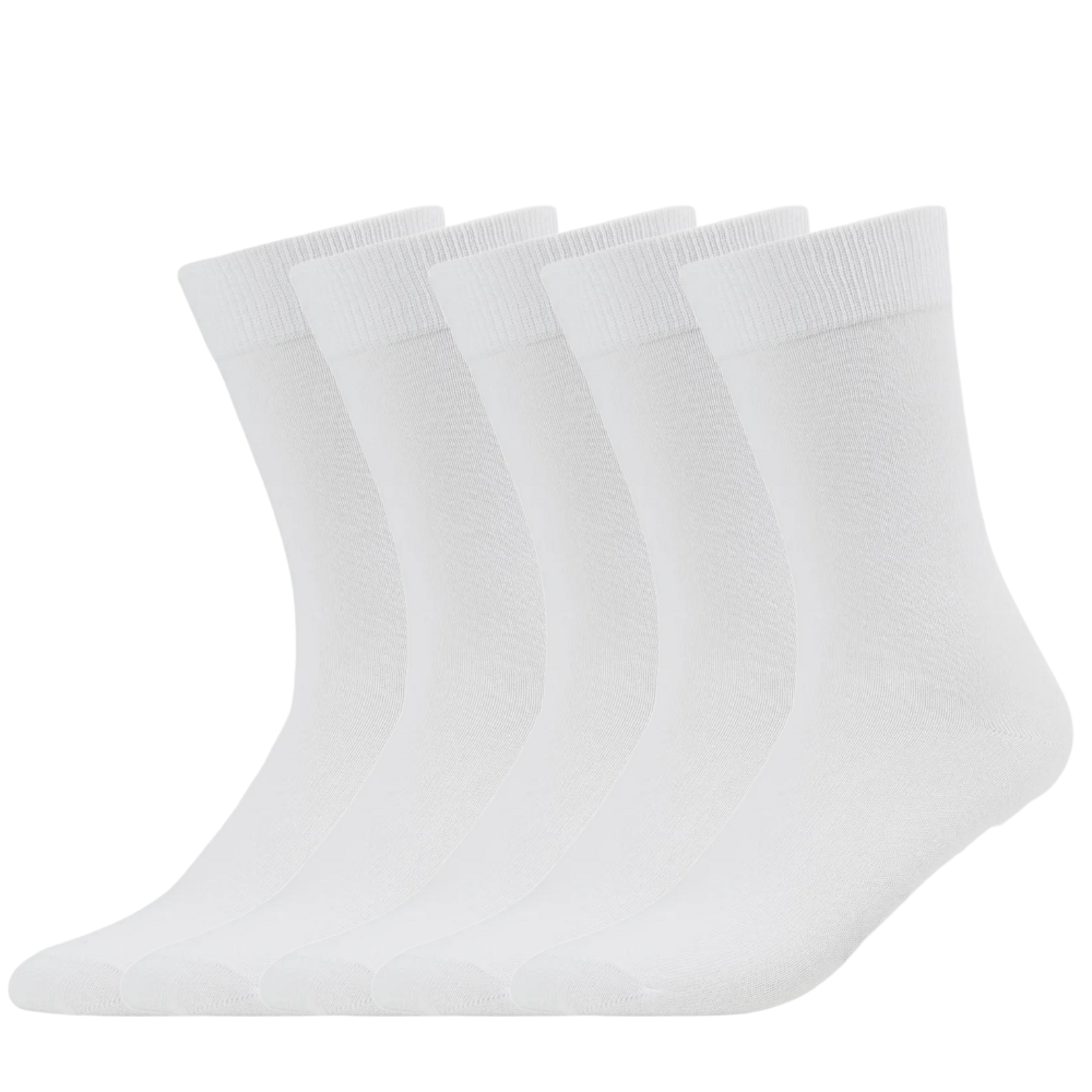 5 Pairs of Bamboo Sneaker Socks | Unisex | 37-43