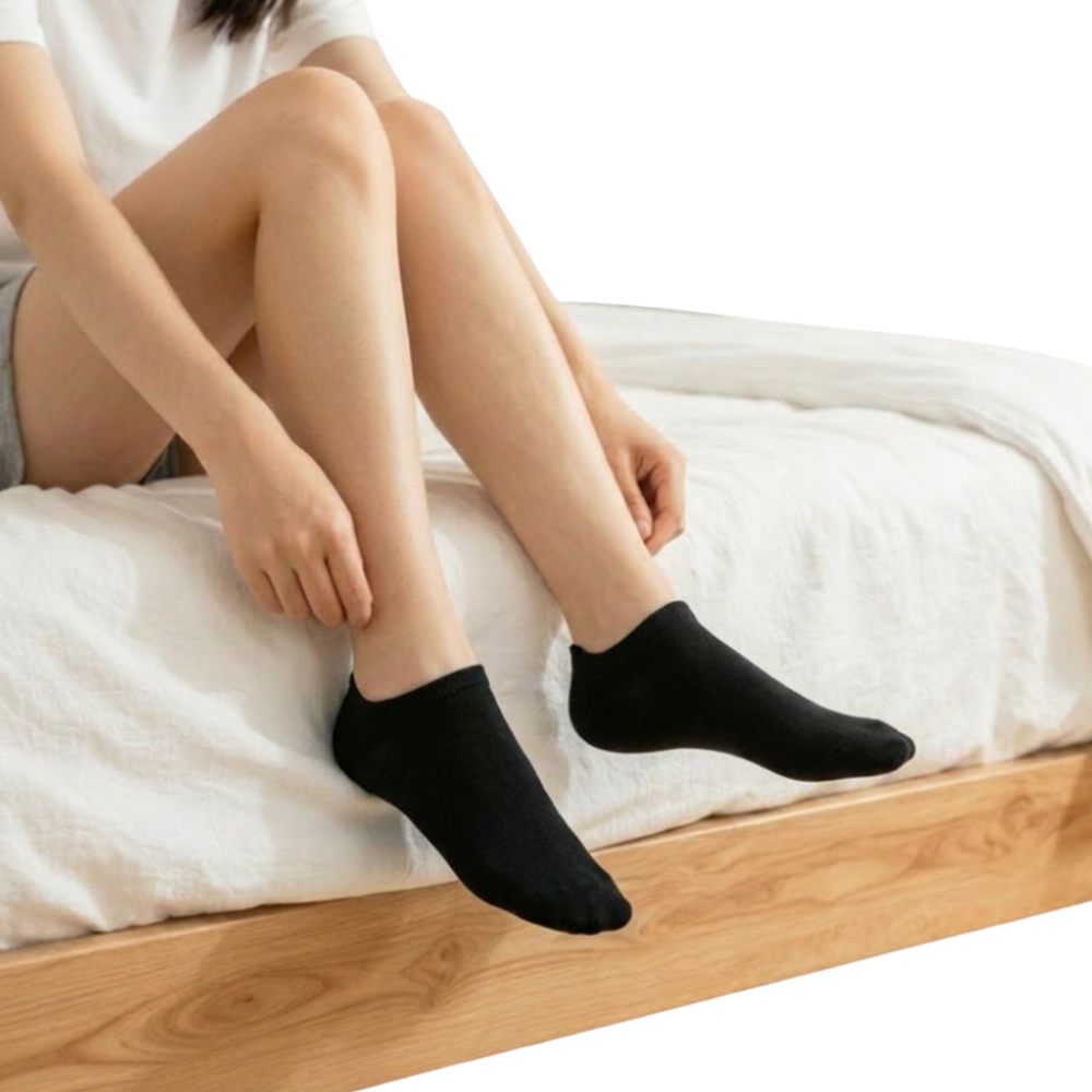 5 Pairs of Bamboo Sneaker Socks | Unisex | 37-43